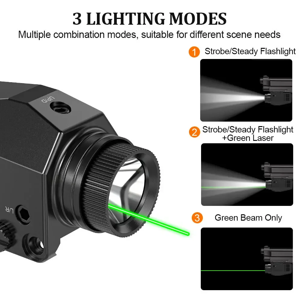 1000LM Tactical LED Flashlight - Timing Light Gun 评论和价格